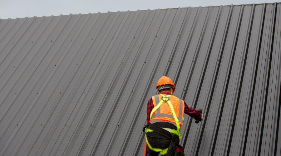 Professional metal roof installation services in Camden, MI